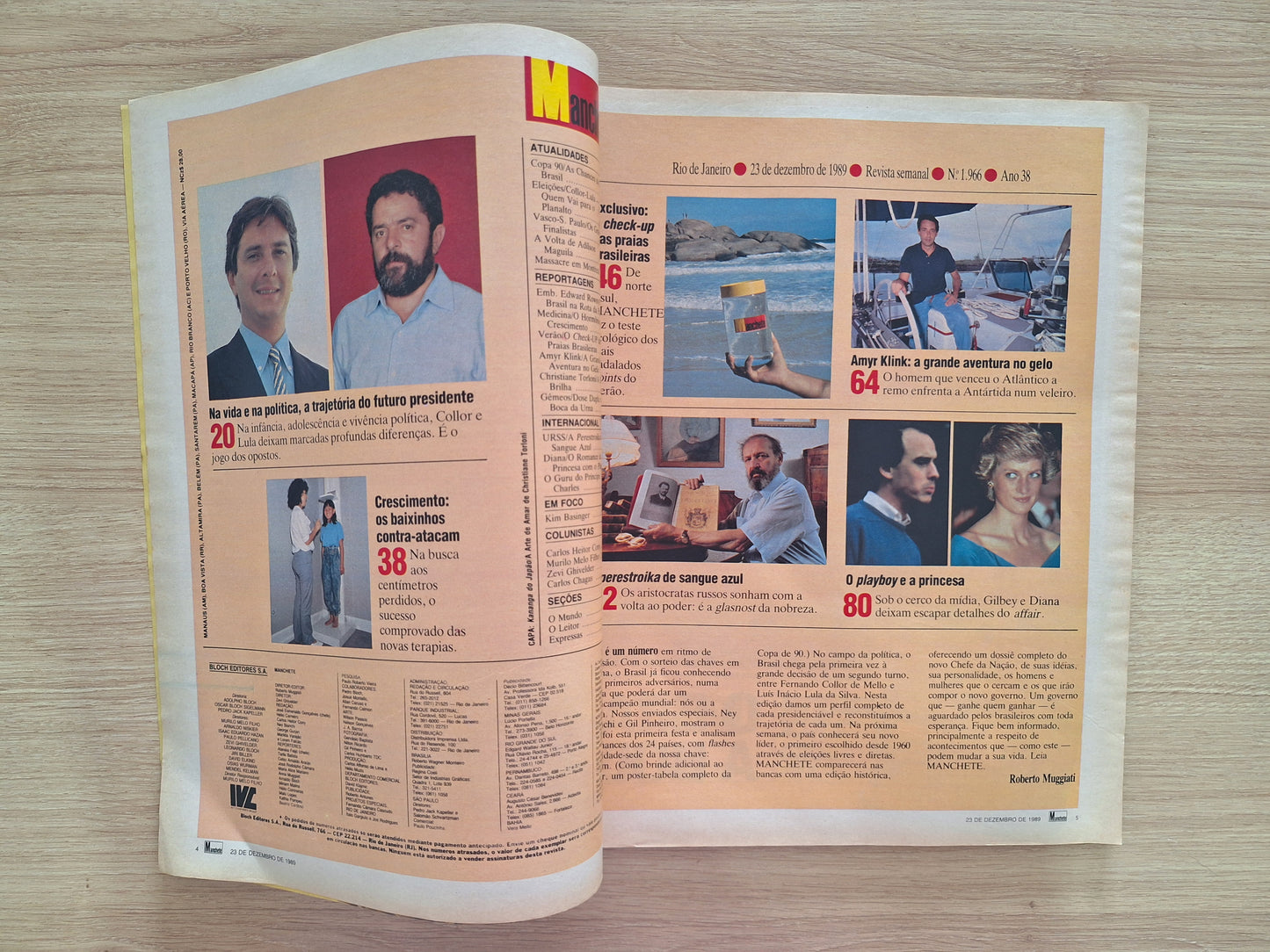 Revista Manchete 1966 (1989)