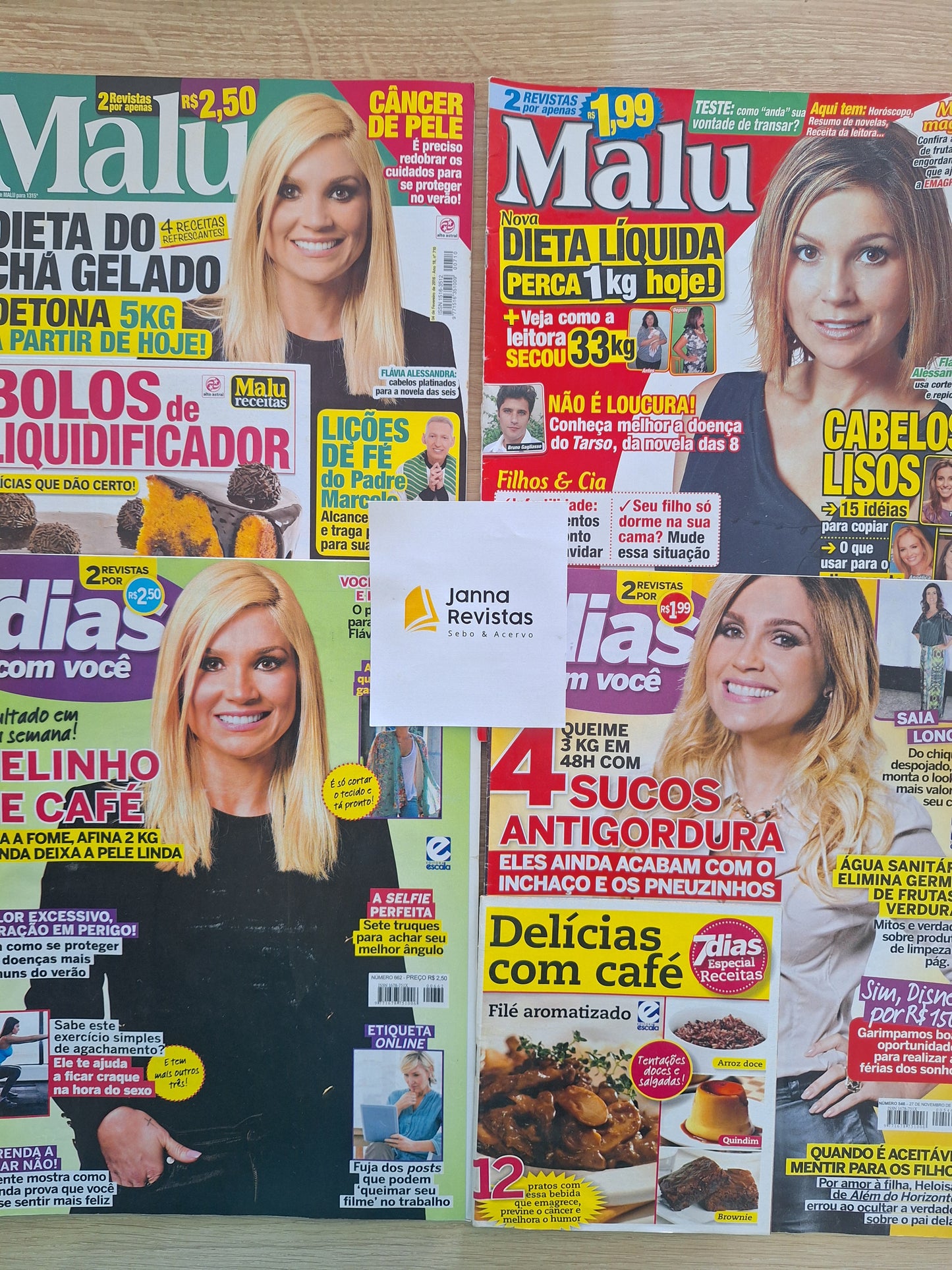 Kit Revista Flávia Alessandra
