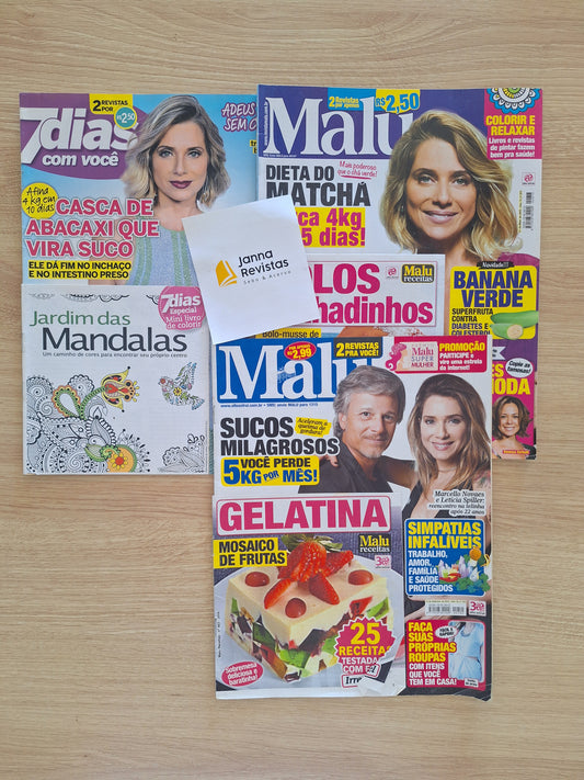 Kit Revista Letícia Spiller