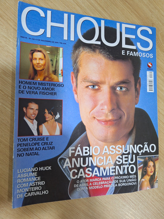Revista Chiques e Famosos  132 (2001)