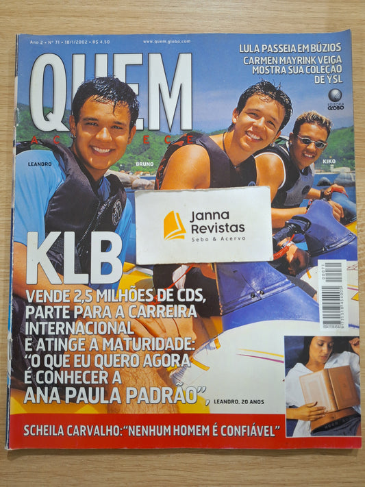 Revista Quem Acontece  71