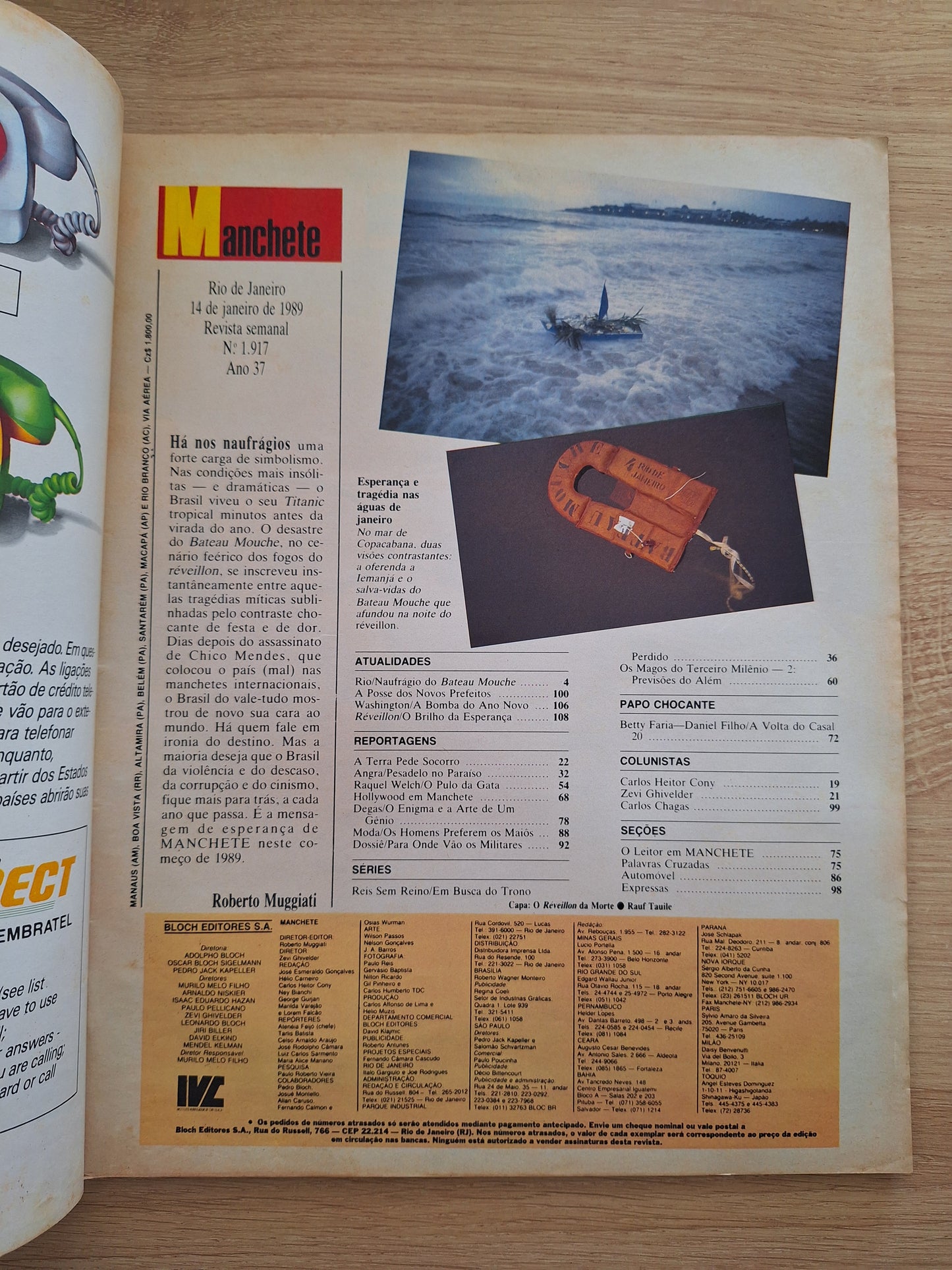 Revista Manchete 1917 (1989)