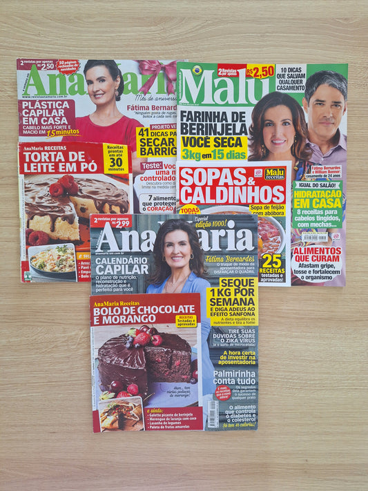 Kit Revista - Fátima Bernardes