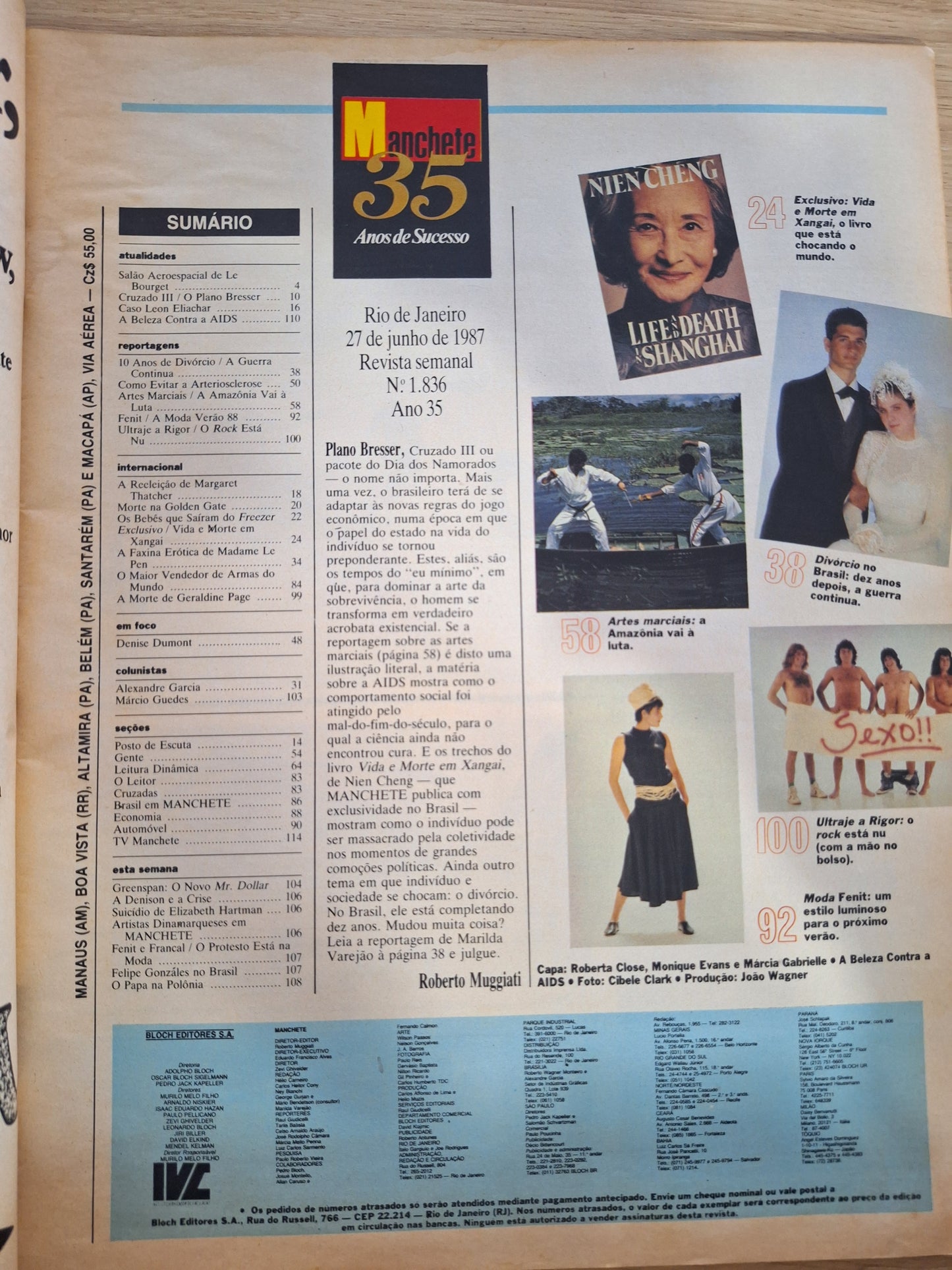 Revista Manchete 1836 (1987)
