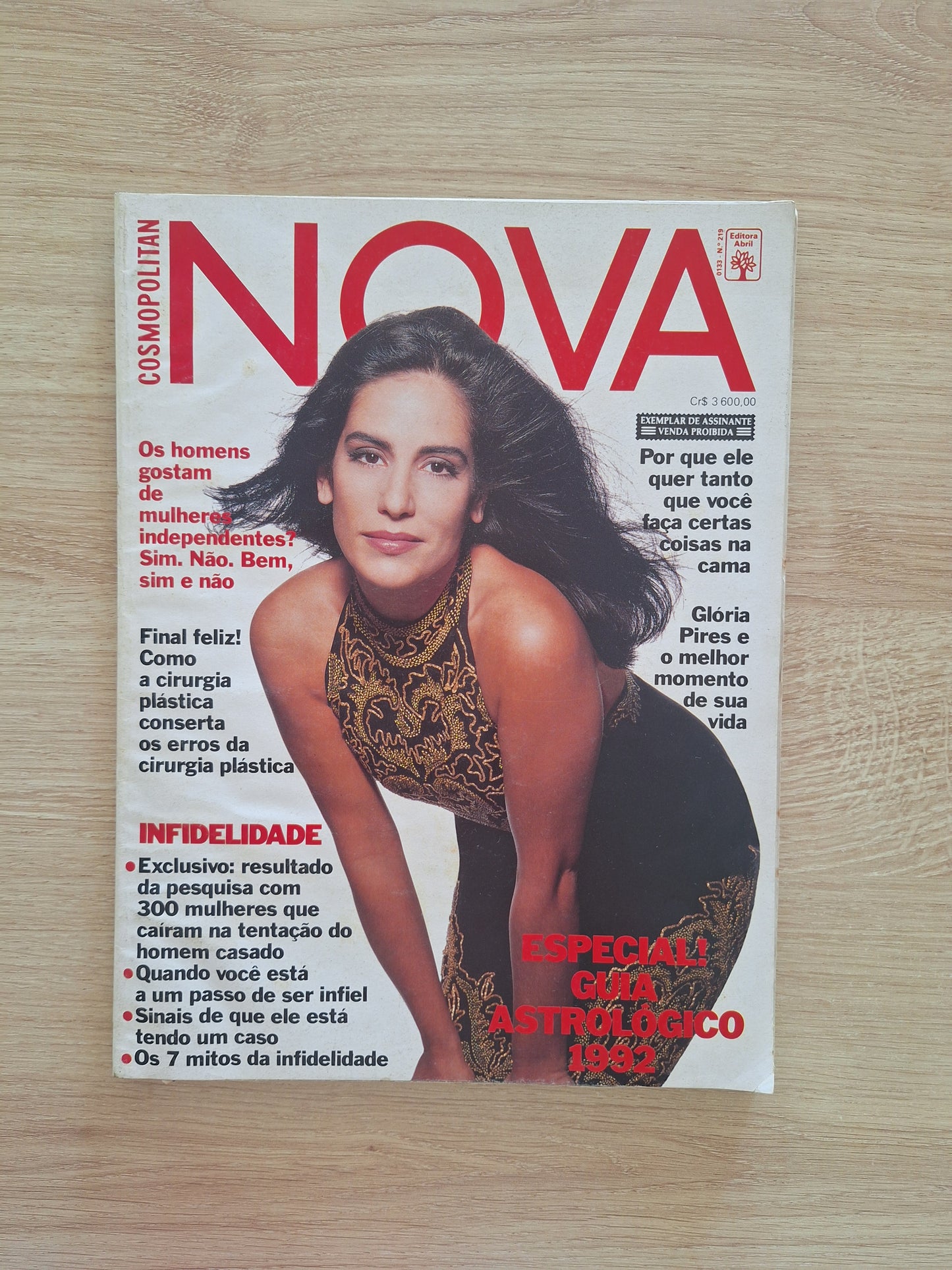 Revista Nova Cosmopolitan 219 (1991)