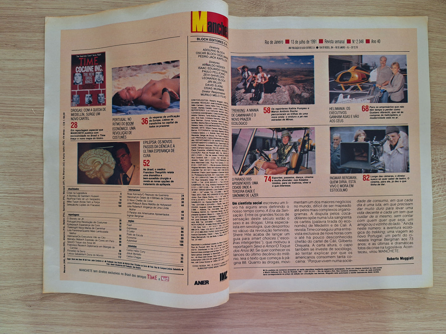 Revista Manchete 2048 (1991)