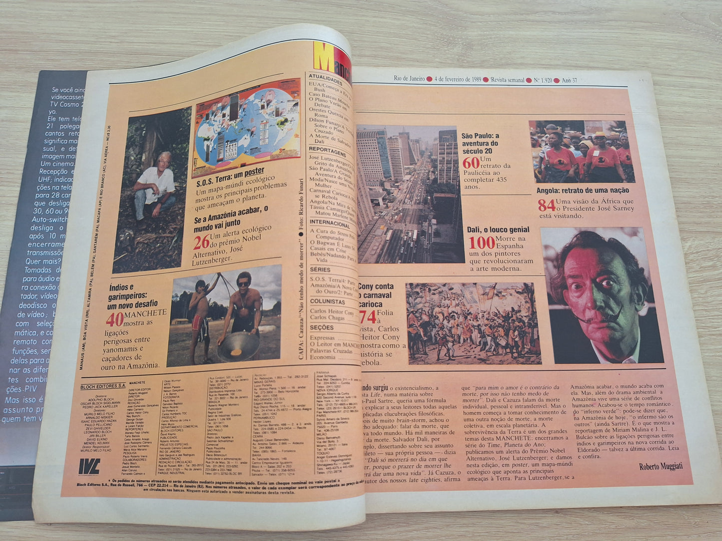 Revista Manchete 1920 (1989)