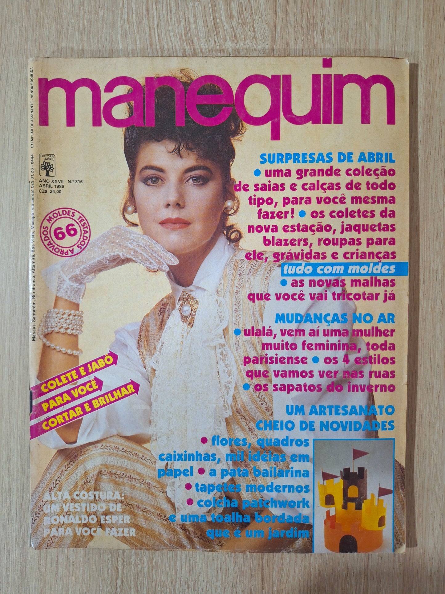 Revista Manequim 316 (1986)