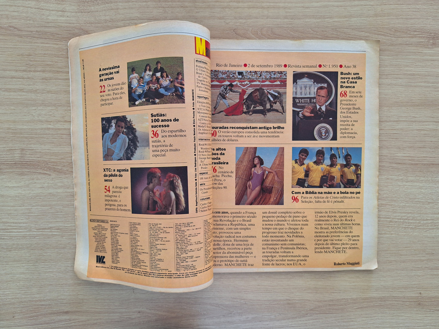 Revista Manchete 1950 (1989)