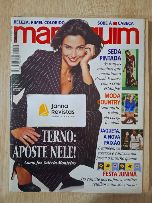 Revista Manequim 462 (1998)