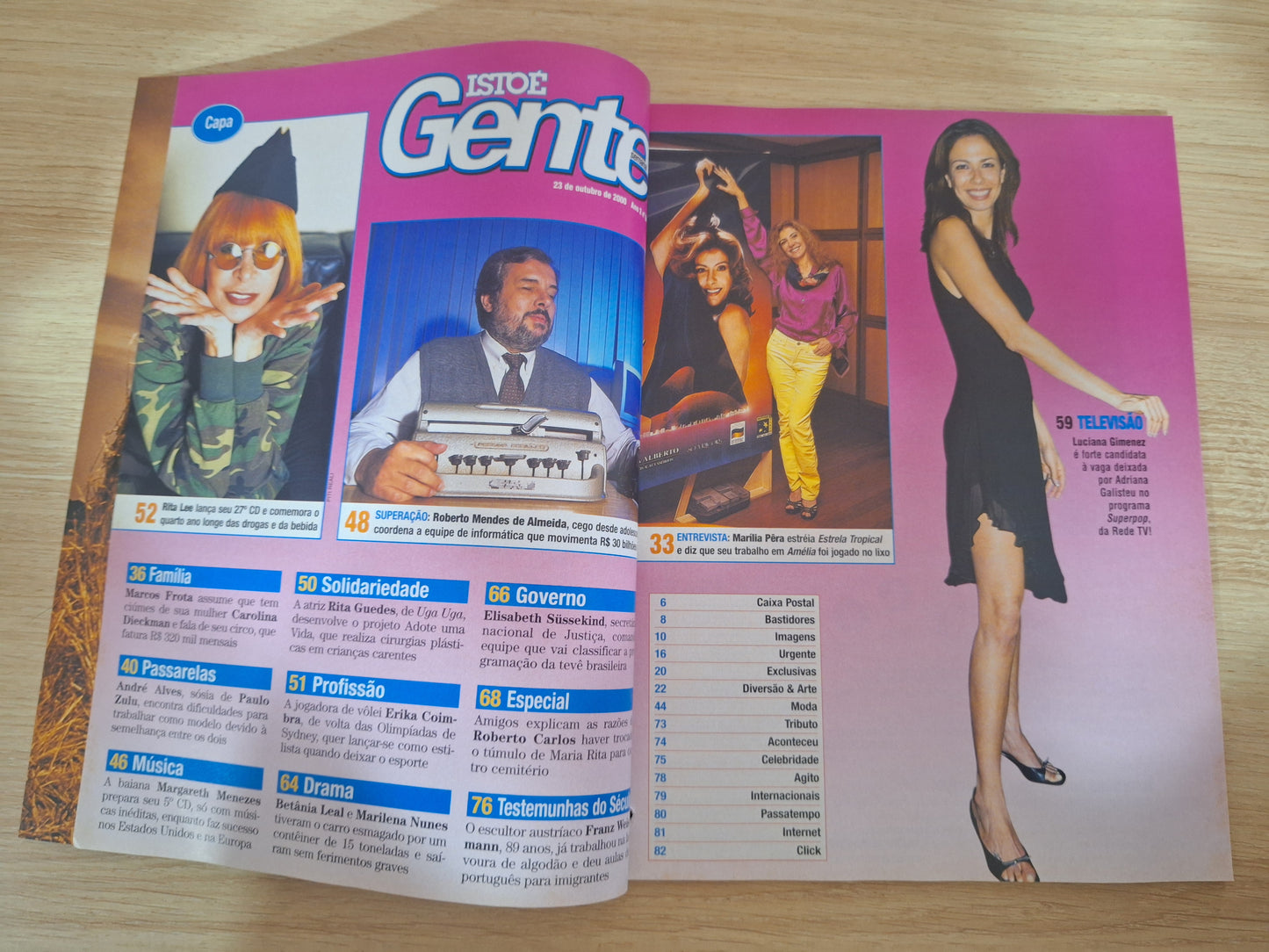 Revista Istoé Gente 64 (2000)