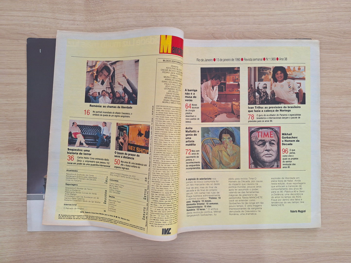 Revista Manchete 1969 (1990)