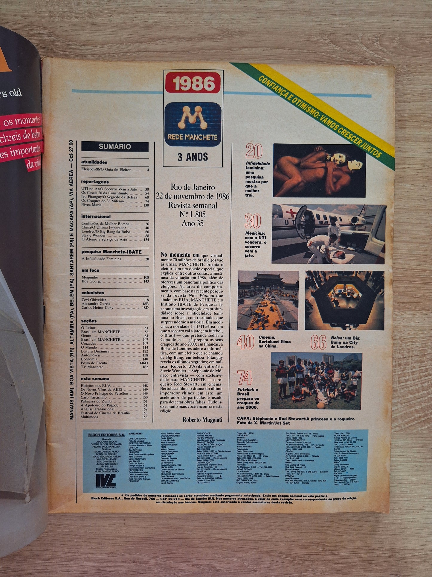 Revista Manchete 1805 (1986)