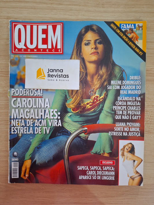 Revista Quem Acontece 166 (2003)