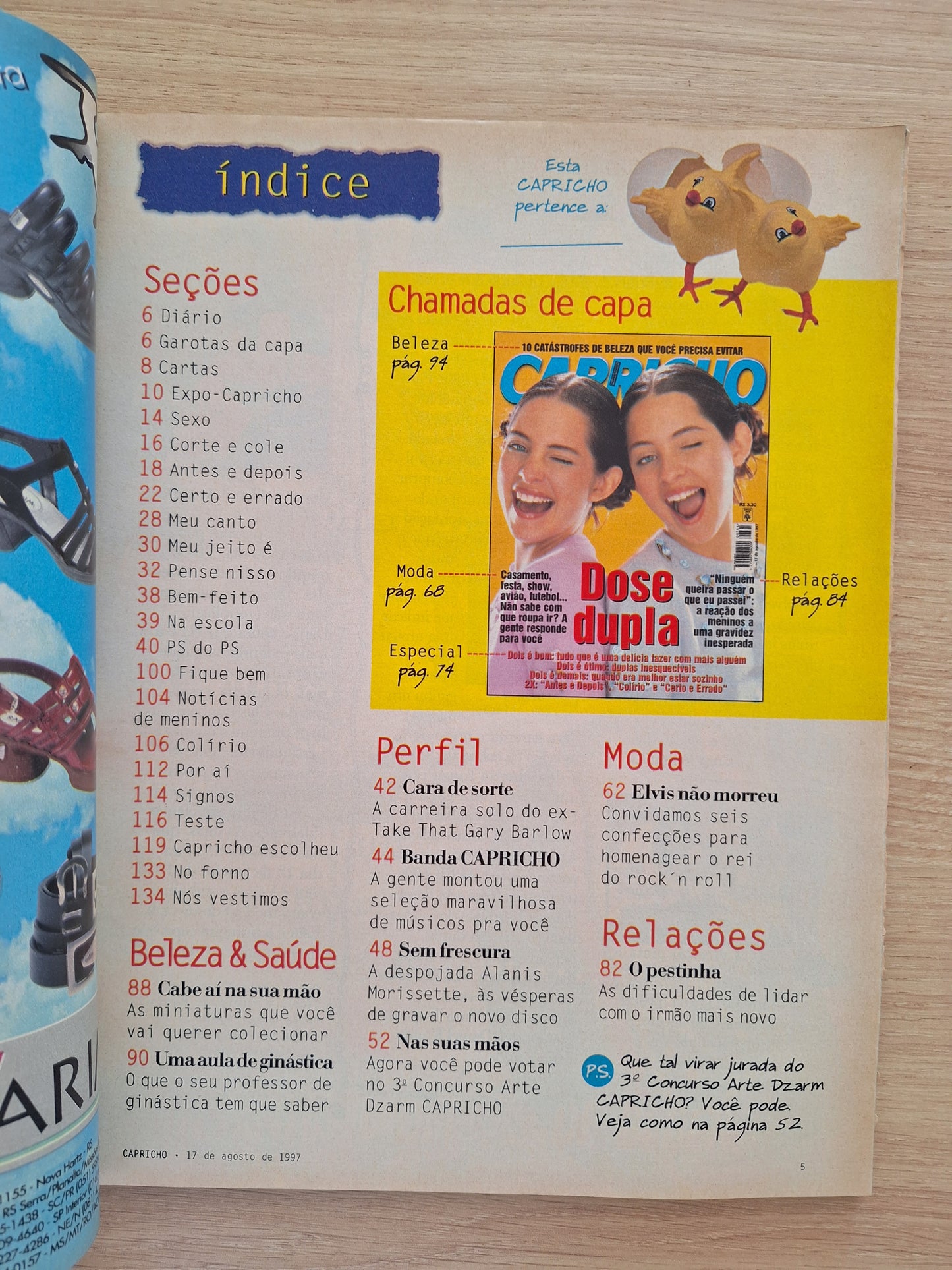 Revista Capricho 764 (1997)