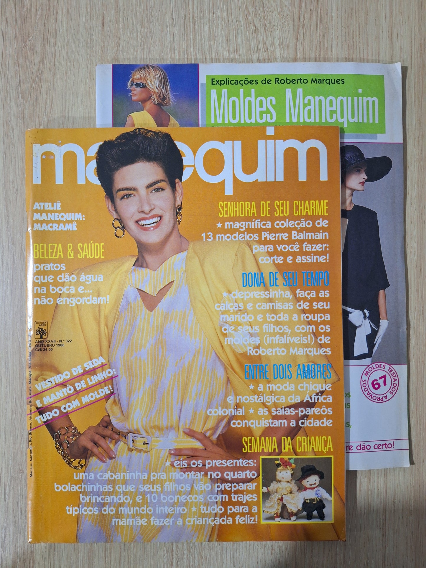 Revista Manequim 322 (1986)
