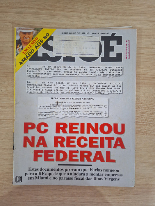 Revista Istoé 1191 (1992)