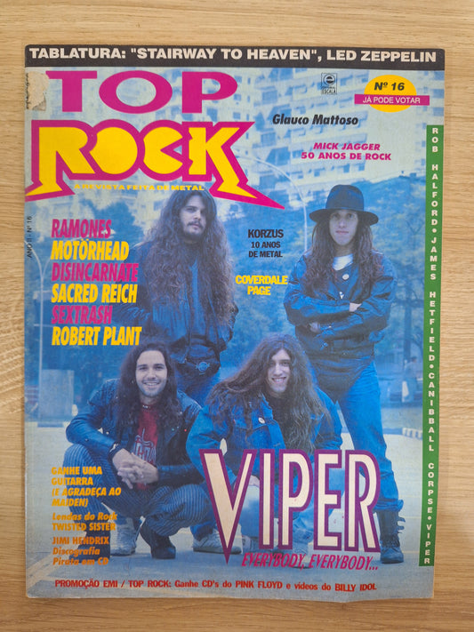 Revista Top Rock 16