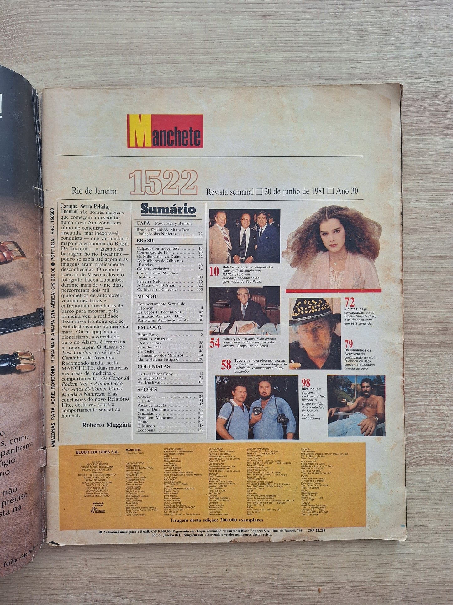 Revista Manchete 1522 (1981)