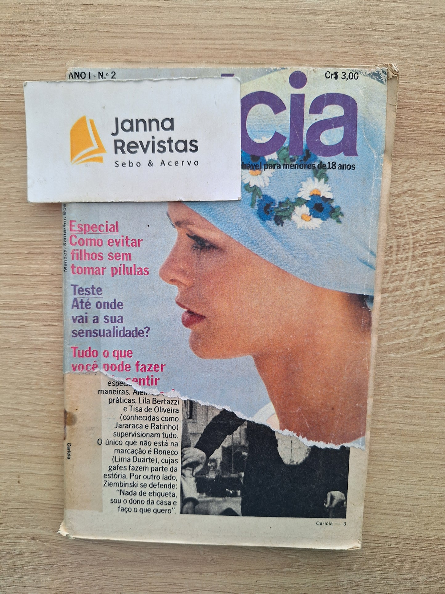 Revista Carícia 02 (1975)
