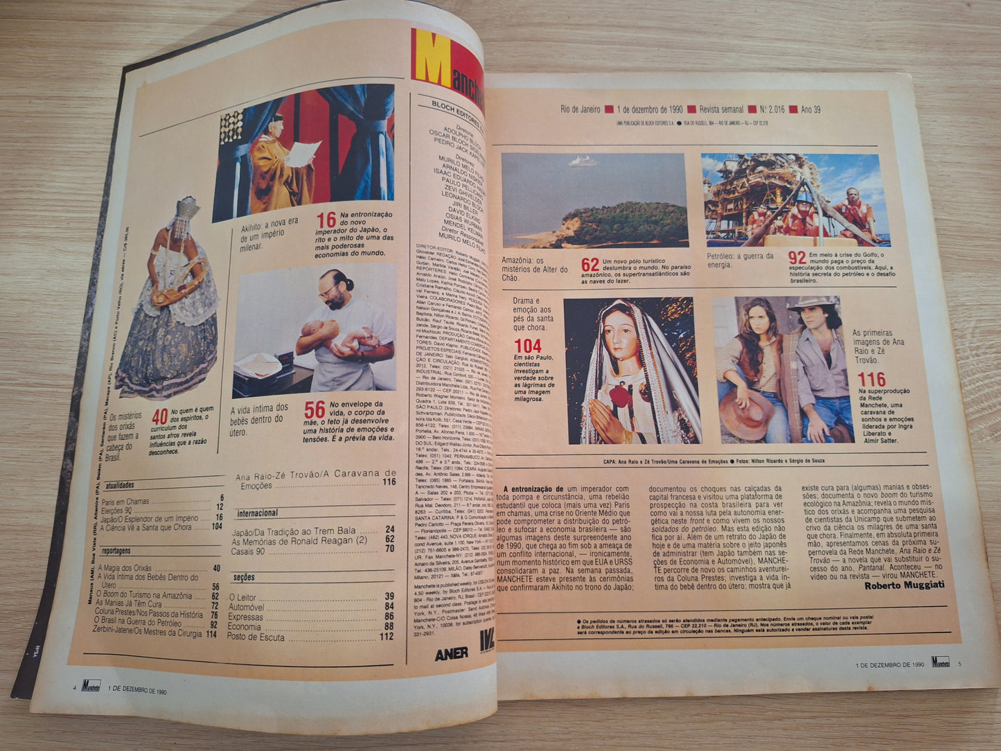 Revista Manchete 2016 (1990)