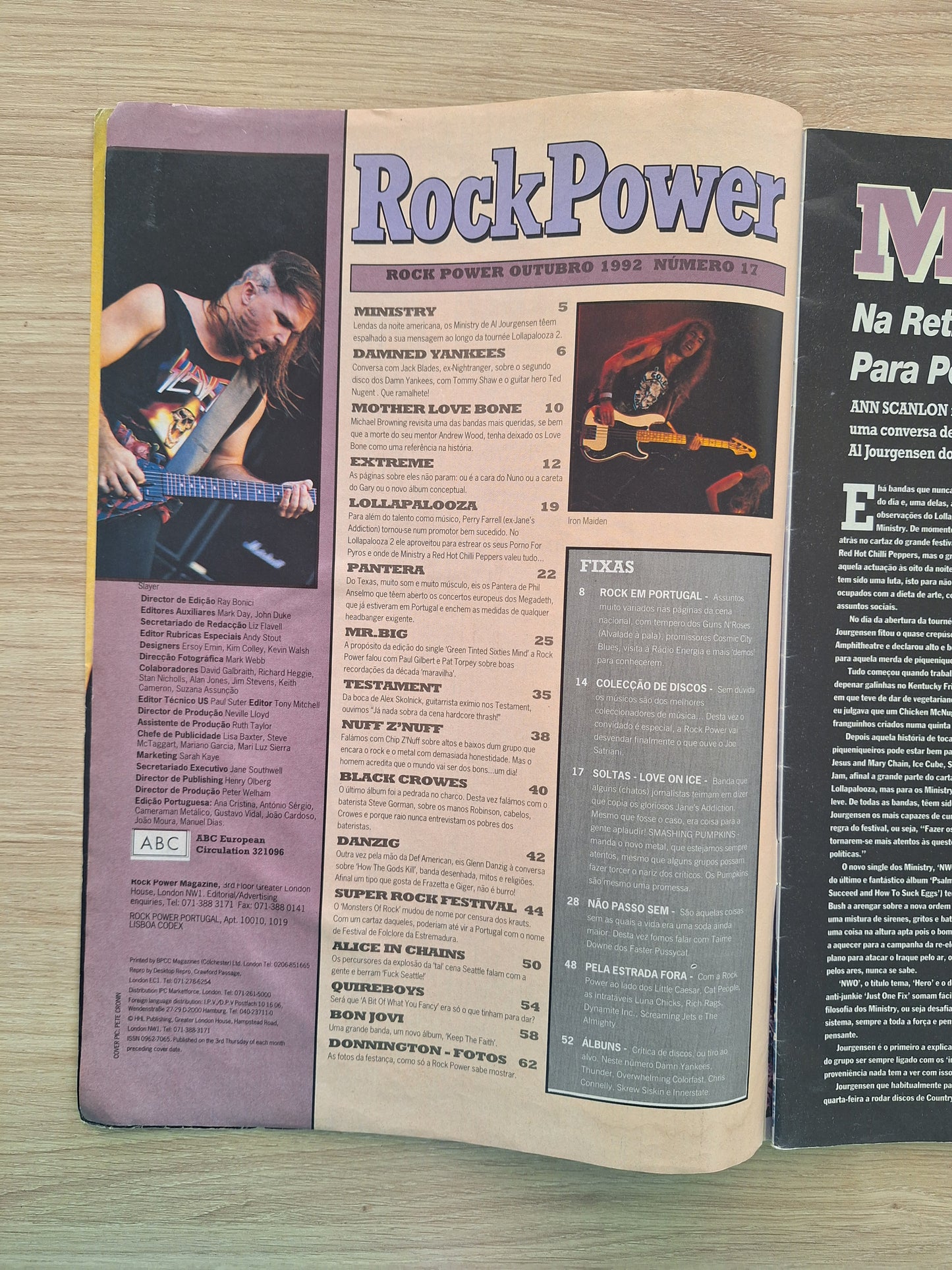 Revista Rock Power 17 (1992)