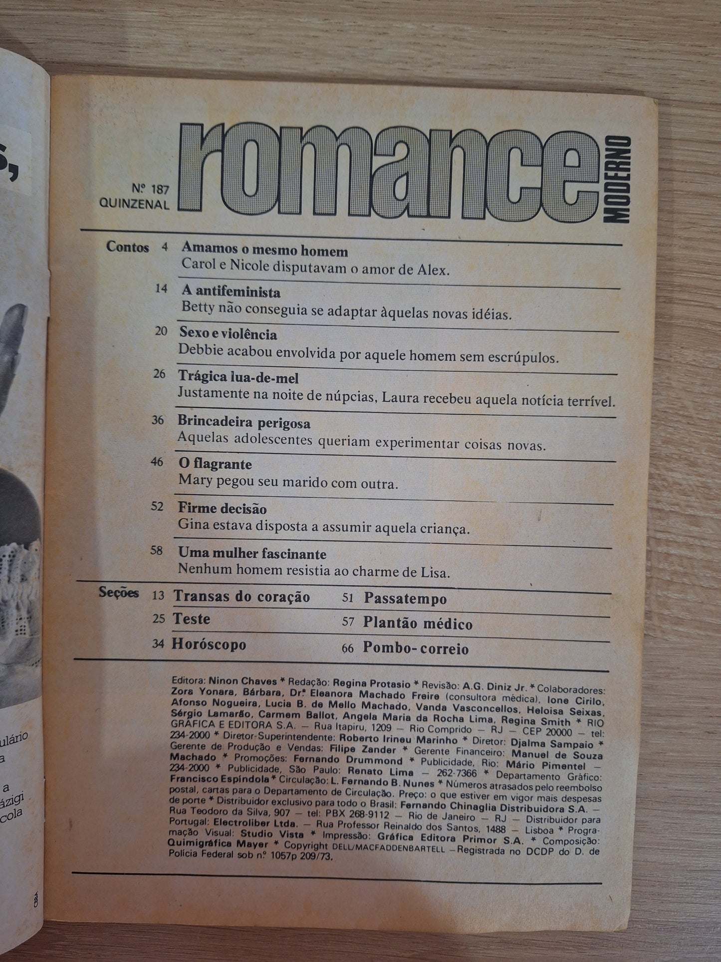 Revista Romance Moderno 187