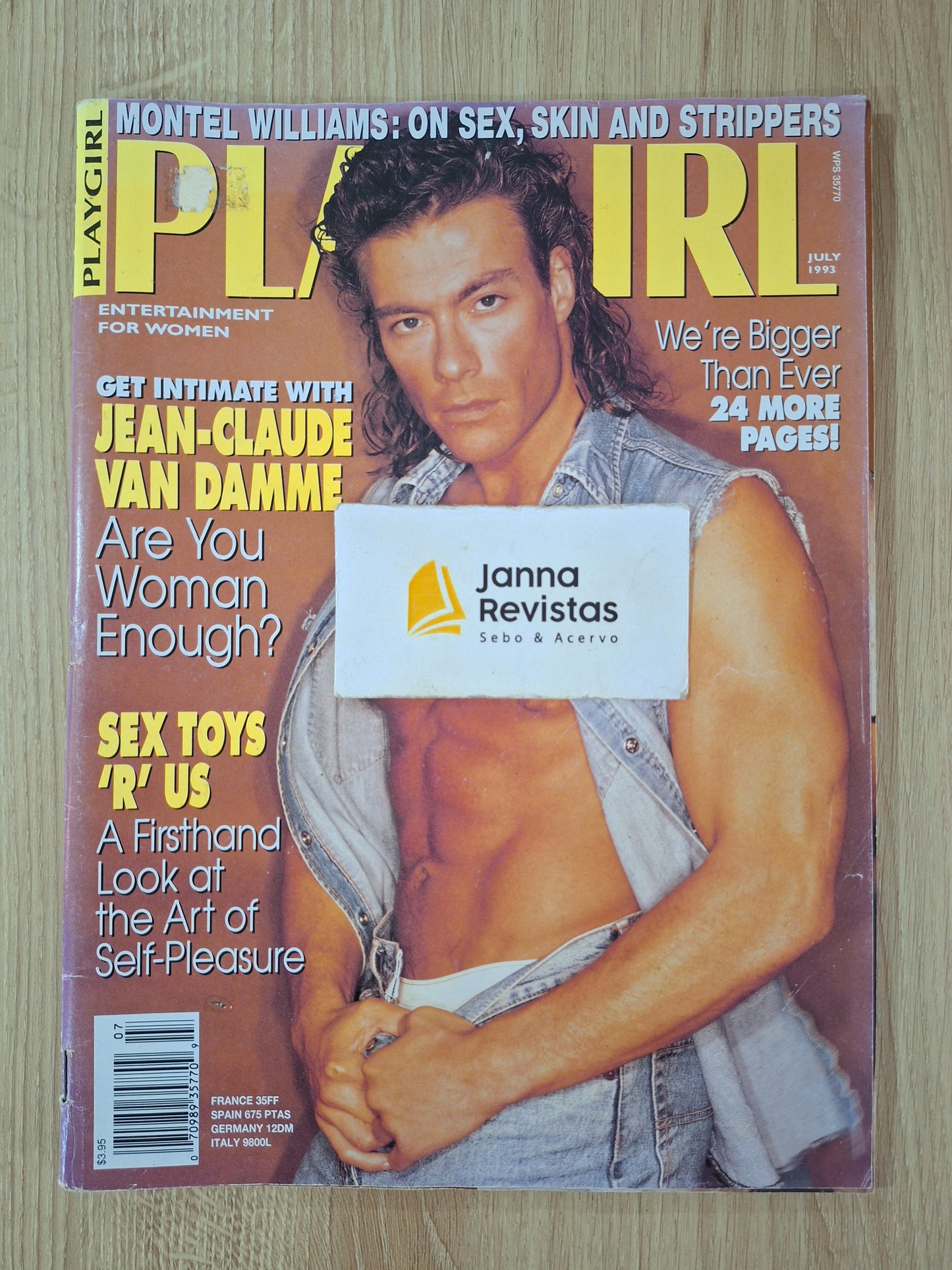 Playgirl Jean Claude Van Damme