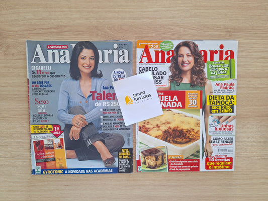 Kit Revista Ana Maria
