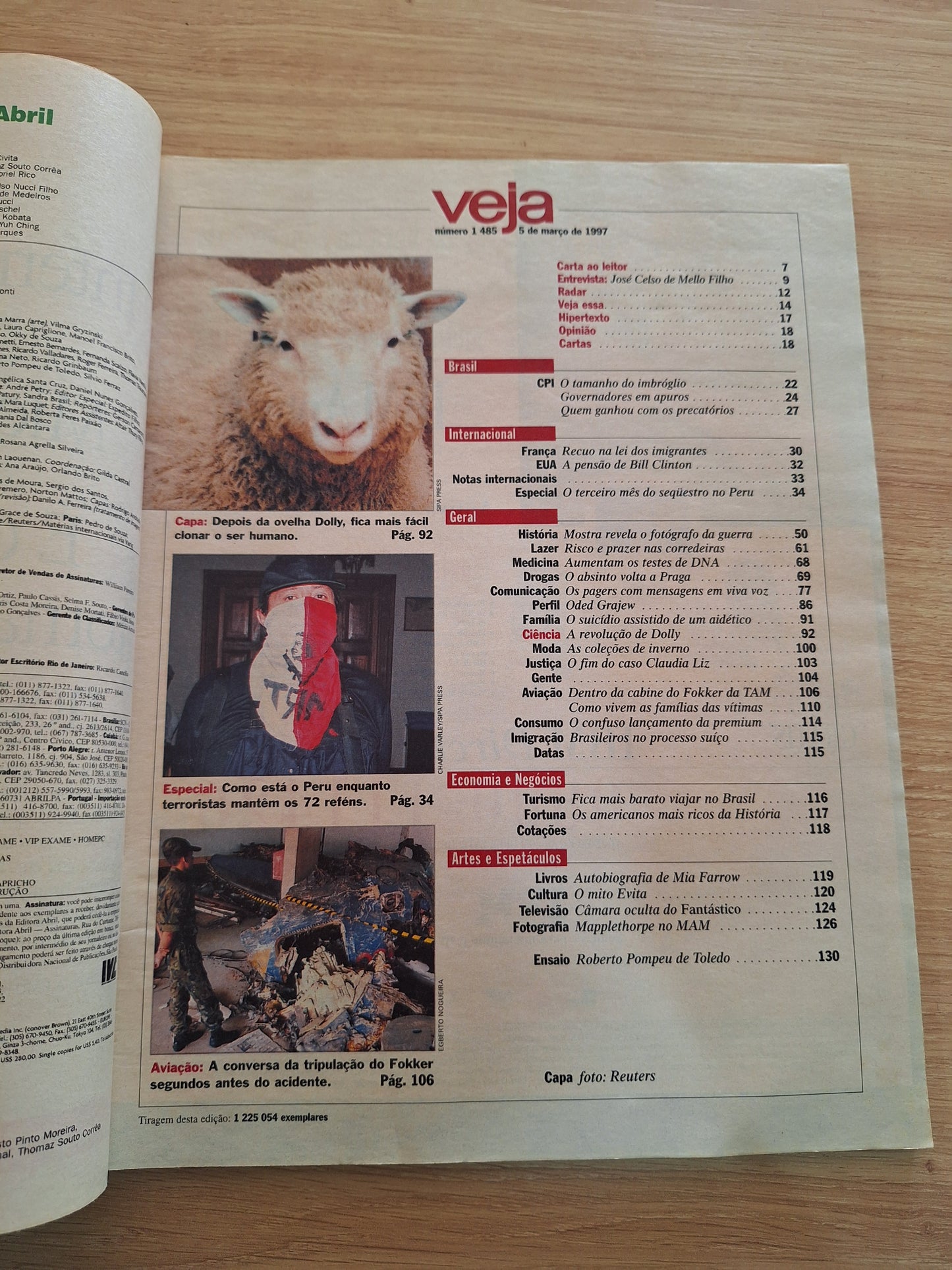 Revista Veja 1485 (1997)