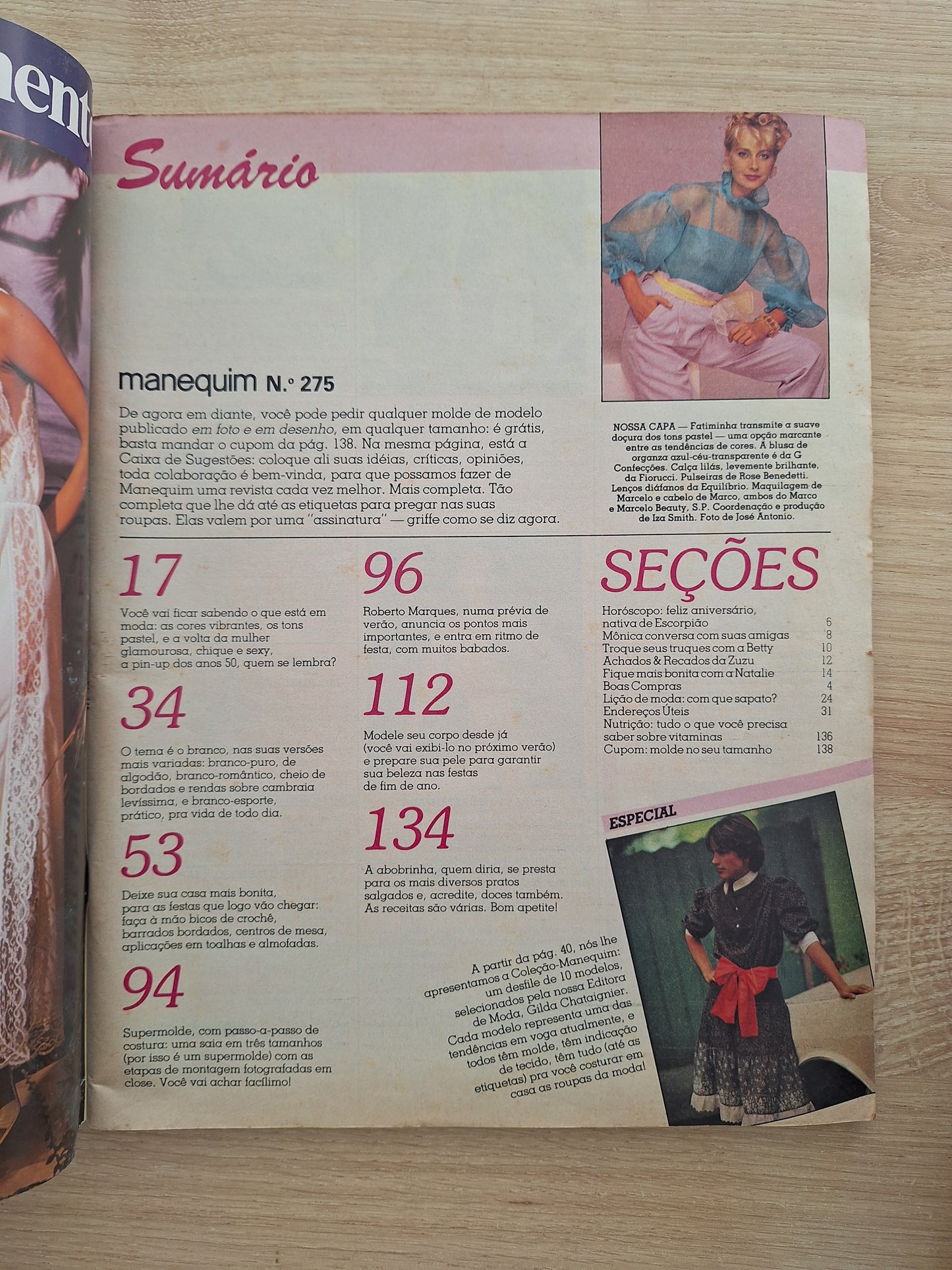 Revista Manequim 275 (1982)