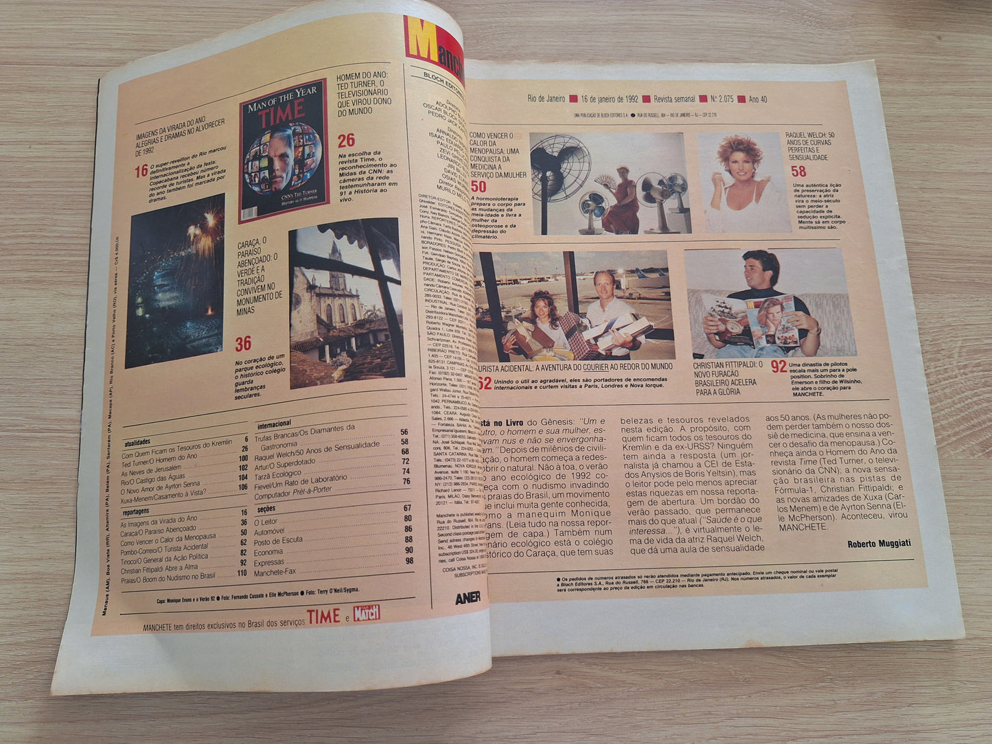 Revista Manchete 2075 (1992)