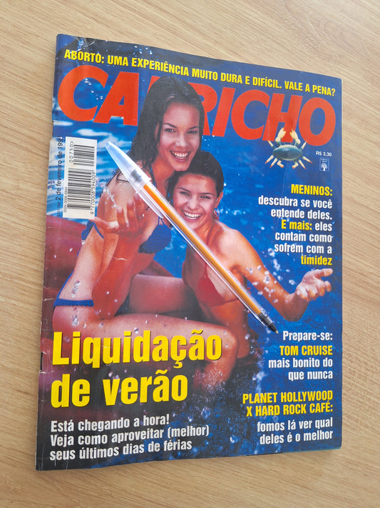 Revista Capricho 750 (1997)