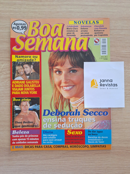 Revista Boa Semana 01 (2003)