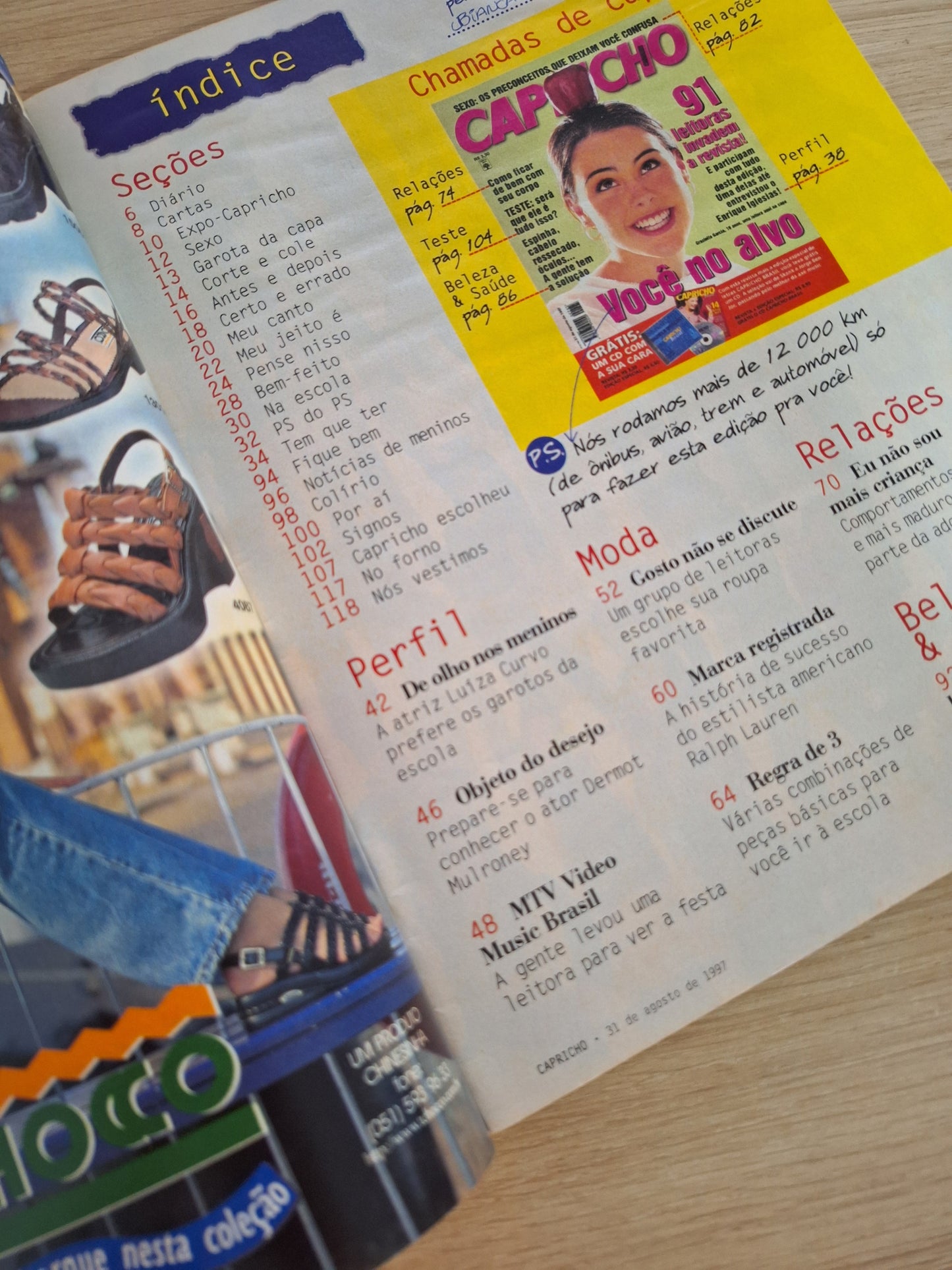 Revista Capricho 765 (1997)