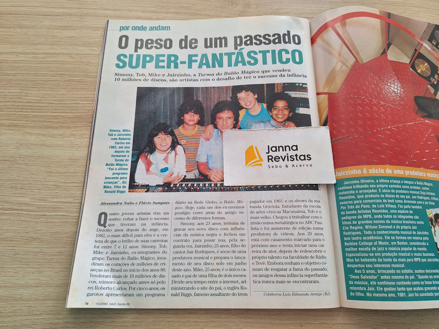 Revista Istoé Gente 39 (2000)