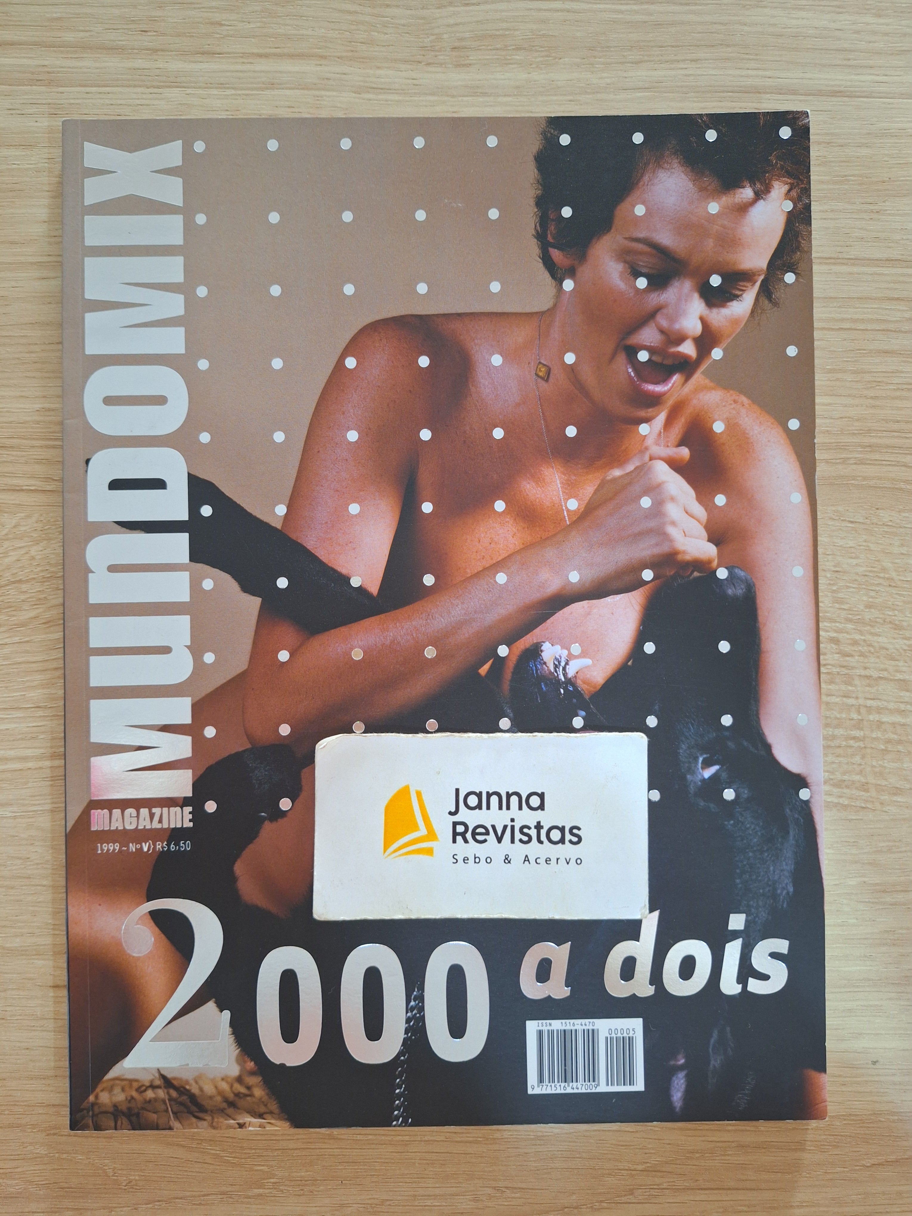 Revista Mundo Mix Magazine 05 (1999) – Janna Revistas e Discos