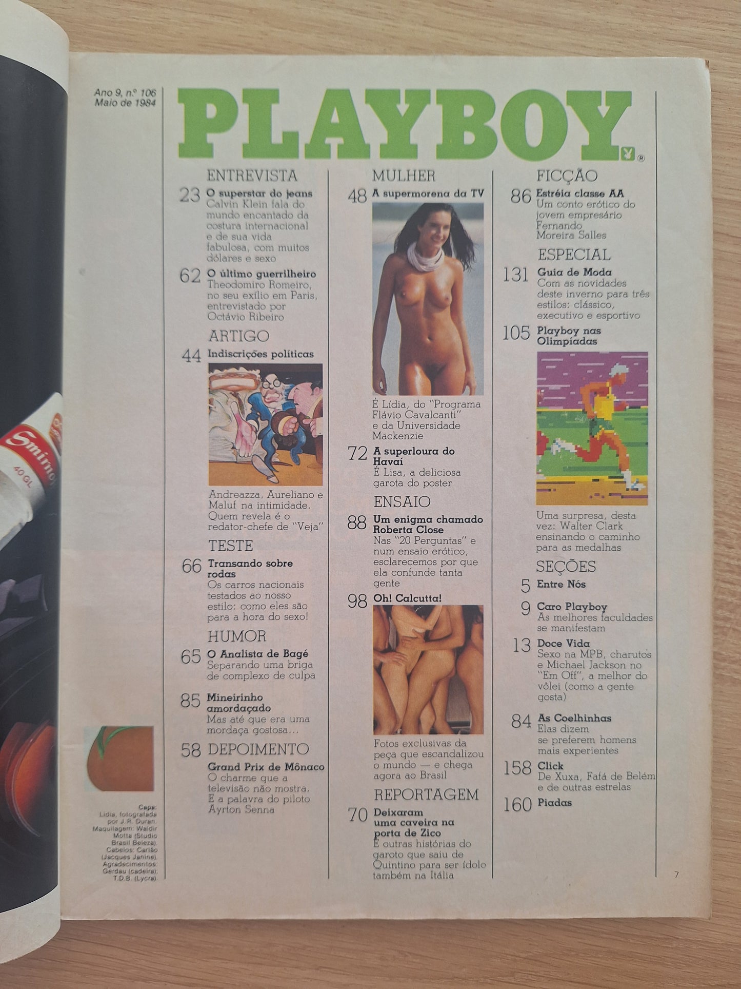 Revista Playboy 106 (1984)