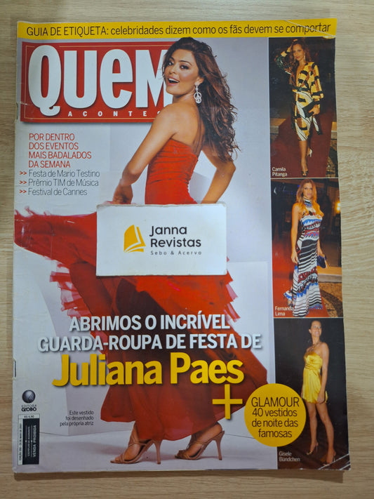 Revista Quem Acontece 350 (2007)