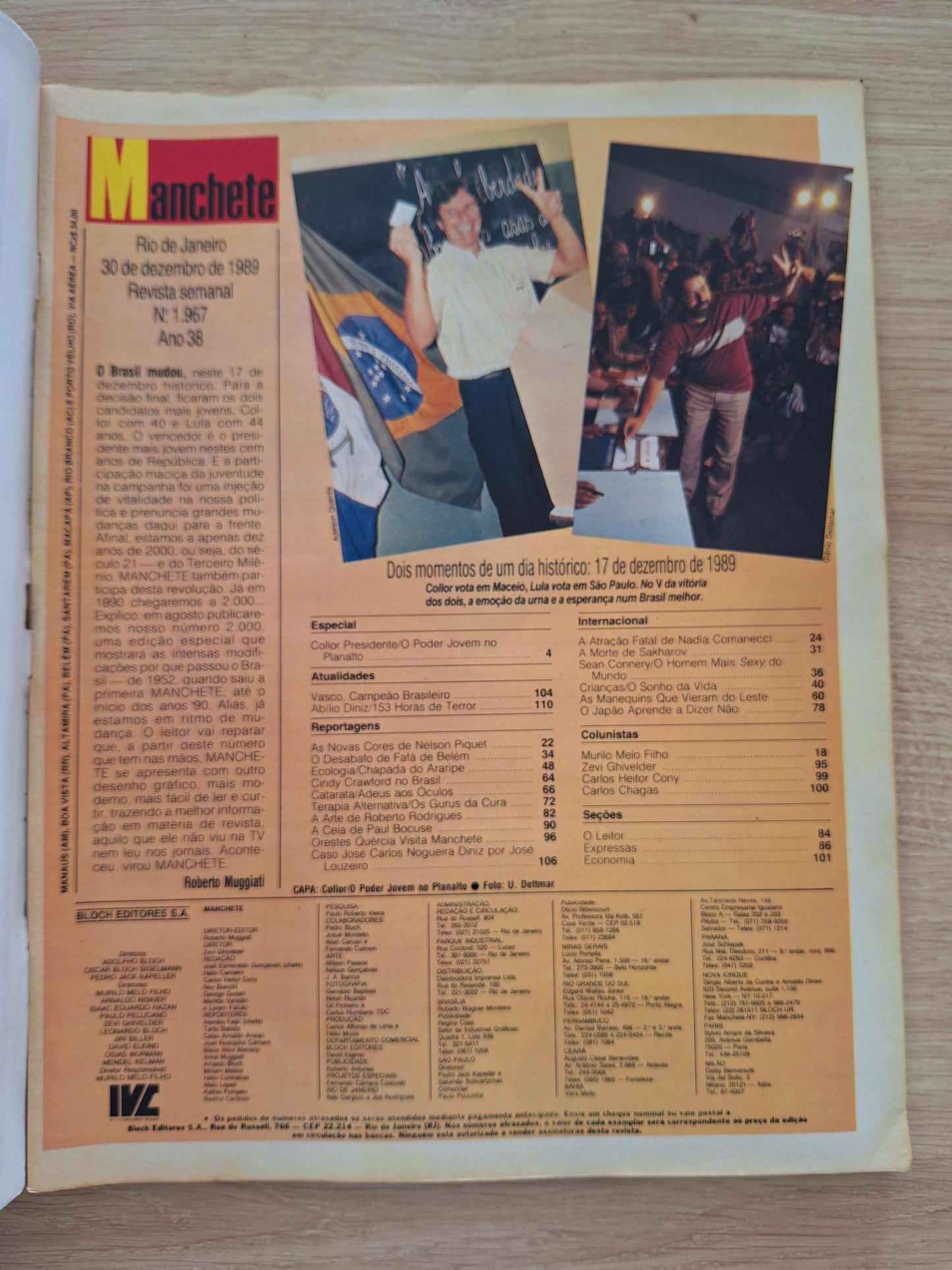 Revista Manchete 1967 (1989)