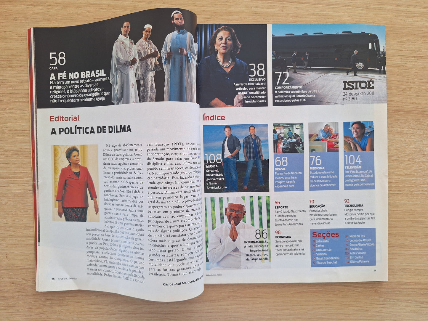 Revista Istoé 2180 (2011)