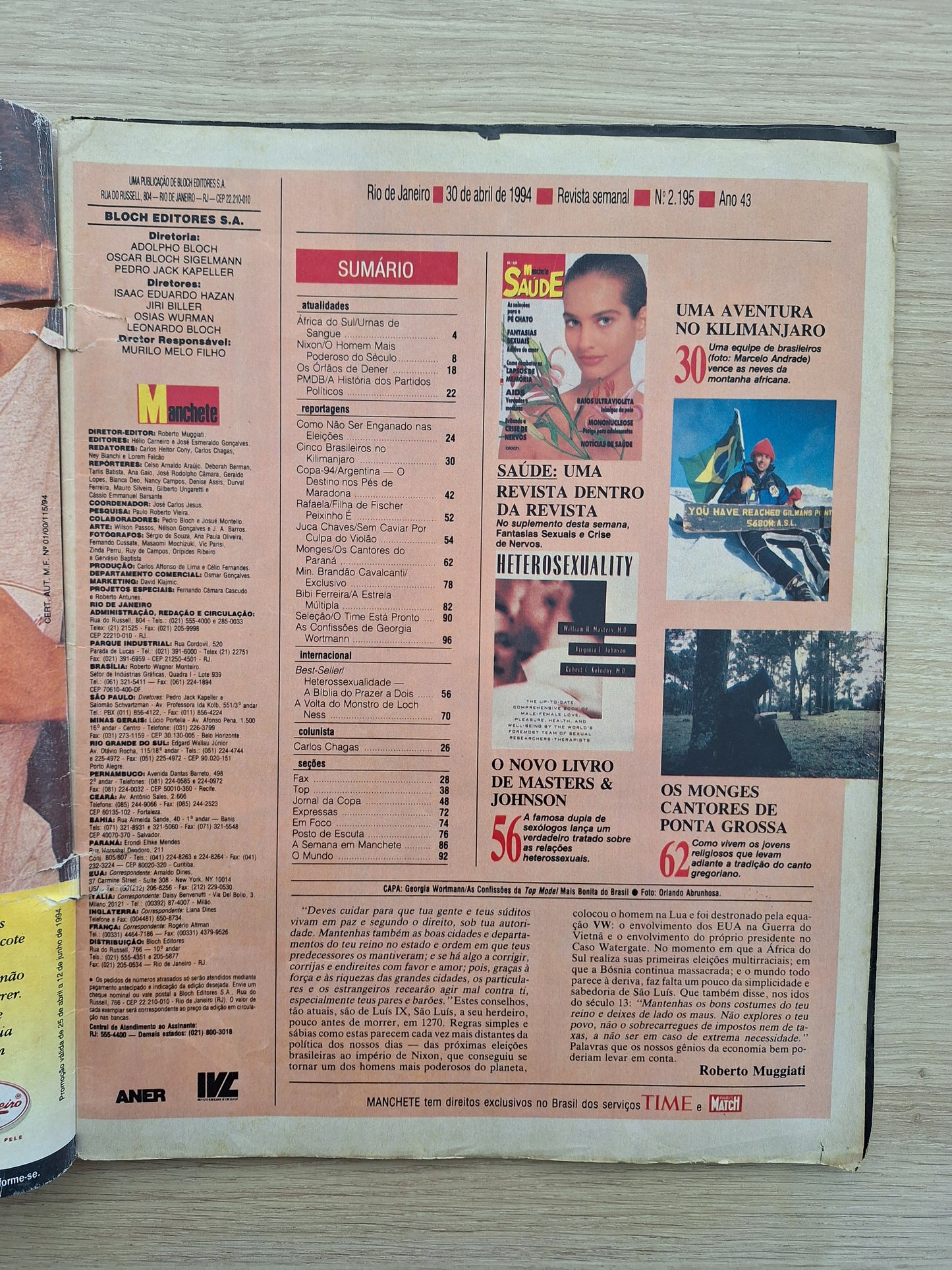Revista Manchete 2195 (1994)