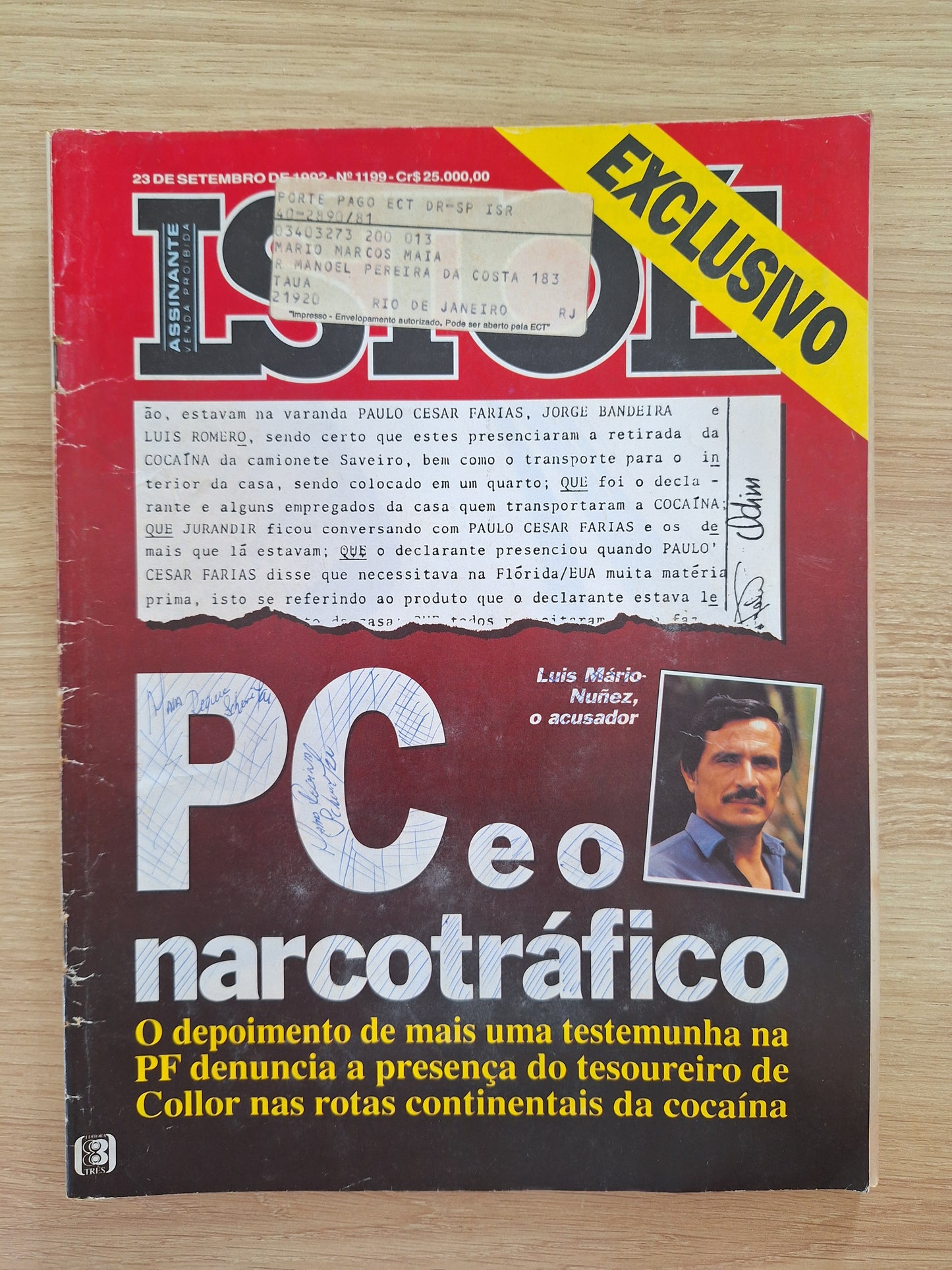 Revista Istoé 1199 (1992)