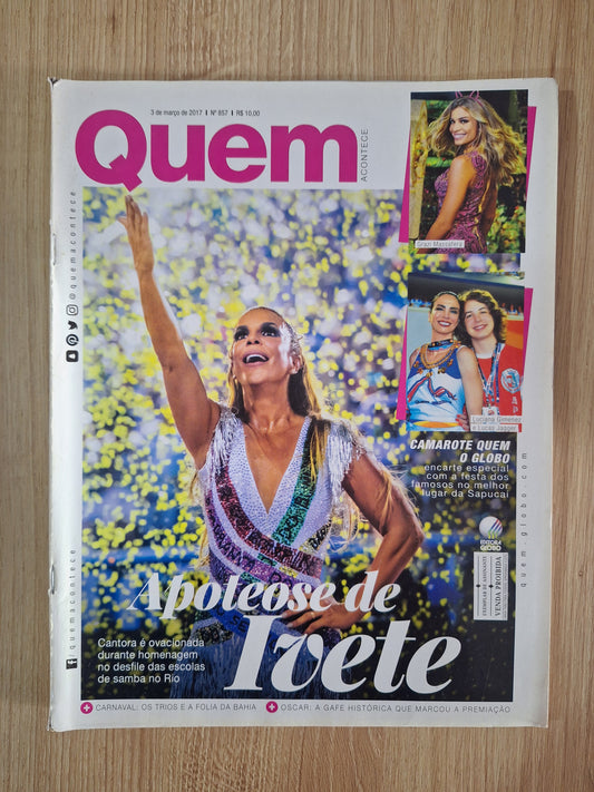 Revista Quem Acontece 857 (2017)