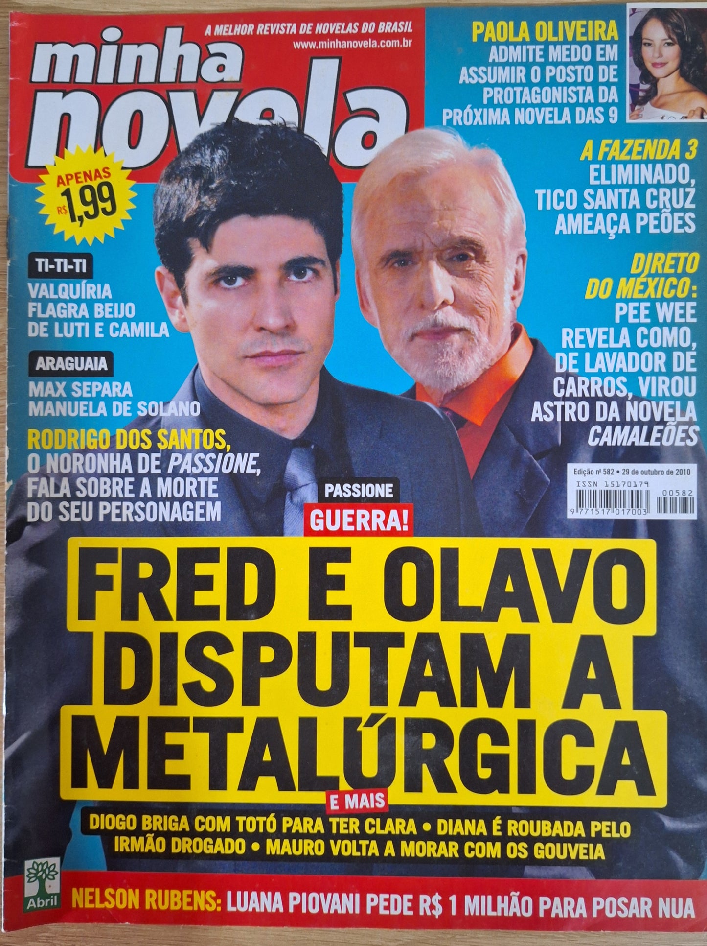 Revista Minha Novela 582 (2010)