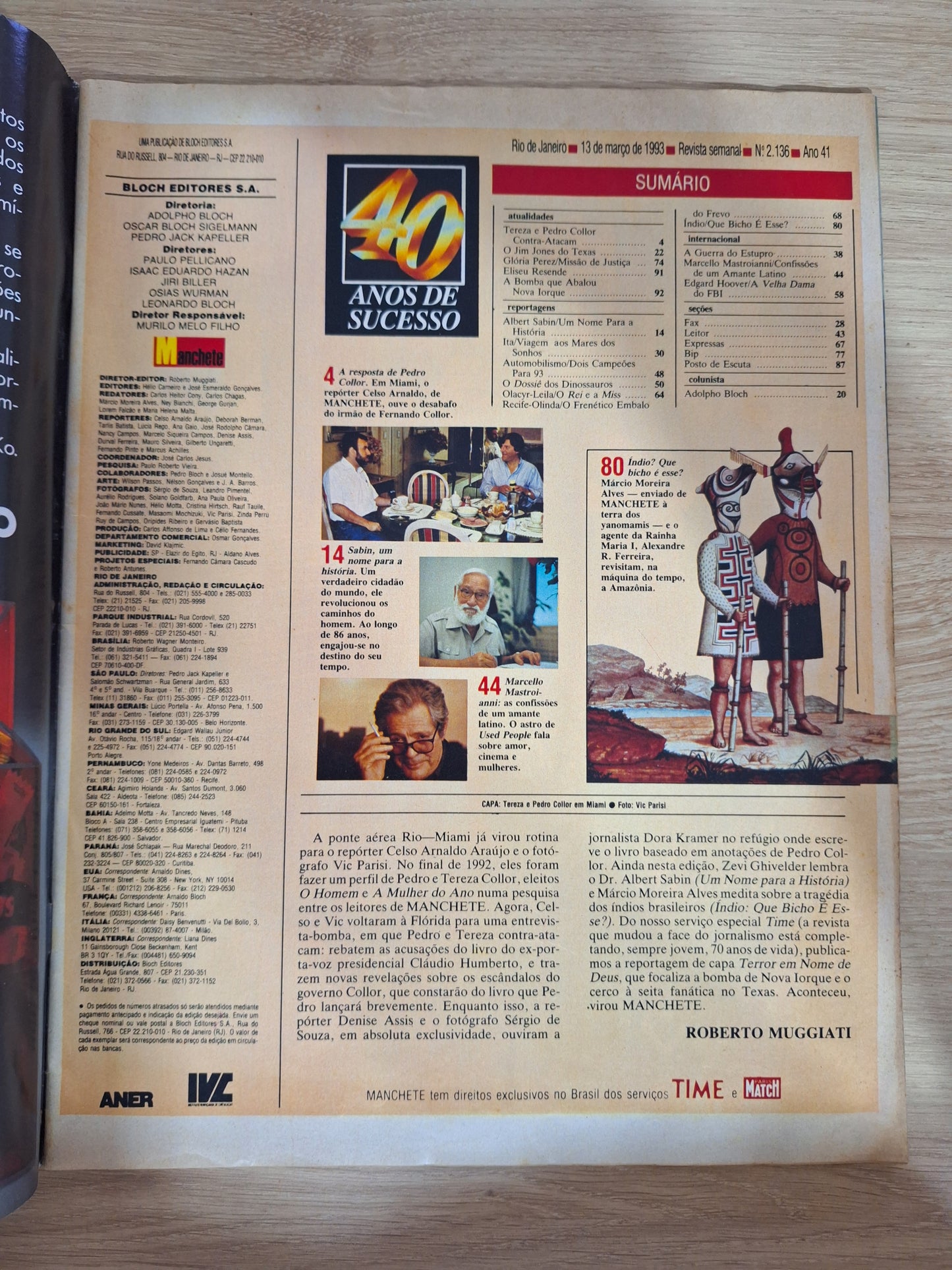 Revista Manchete 2136 (1993)