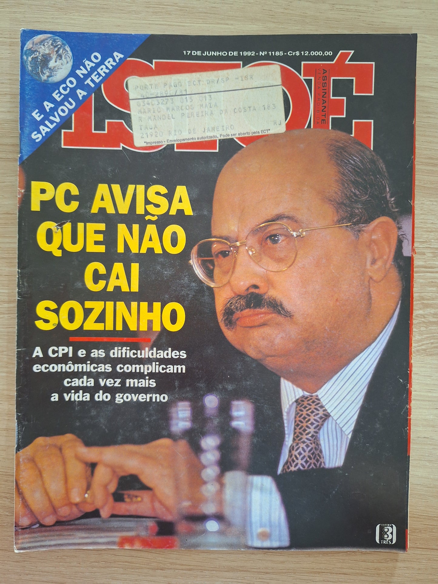 Revista Istoé 1185 (1992)