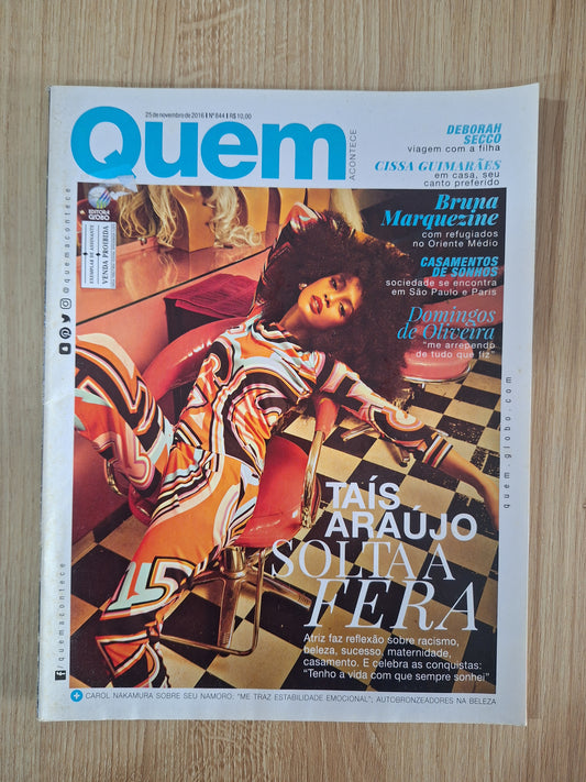 Revista Quem Acontece 844 (2016)