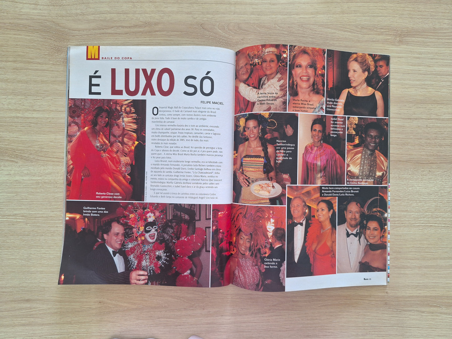 Revista Manchete Carnaval 2005