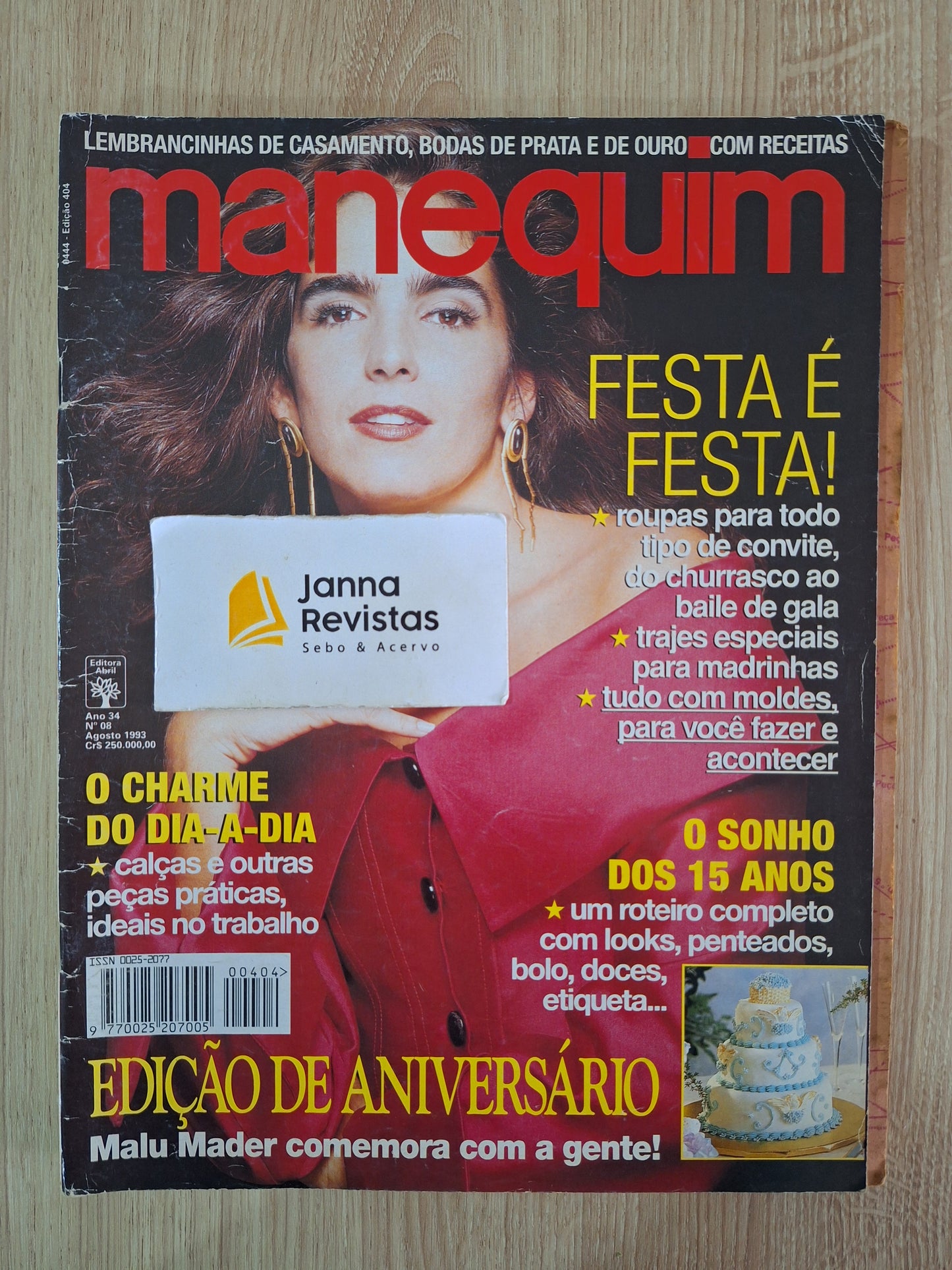 Revista Manequim 404 (1993)